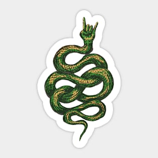 Rocking Snake Sticker